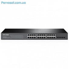 Комутатор мережевий TP-Link T1600G-28TS Комутатор мережевий TP-Link T1600G-28TS