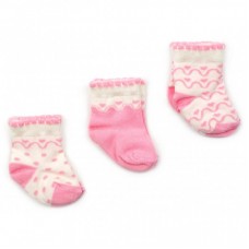 Шкарпетки Caprice з сердечками (390-NB-pink1) Шкарпетки Caprice з сердечками (390-NB-pink1)