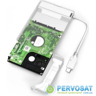 Адаптер Maiwo USB3.1 GEN1 TypeC to HDD 2,5" SATA/SSD white (K104G1 white)