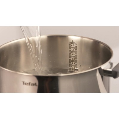 Каструля Tefal Daily Cook з кришкою, 24см, нержавіюча сталь, алюміній, бакеліт