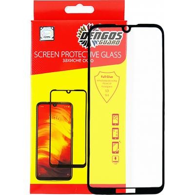 Скло захисне DENGOS Full Glue Huawei Y5 2019 (black) (TGFG-69)