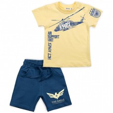 Набір дитячого одягу Breeze з геліоптером (10962-80B-yellow) Набір дитячого одягу Breeze з геліоптером (10962-80B-yellow)