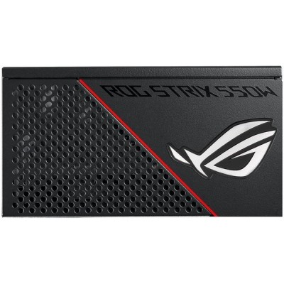 Блок живлення ASUS ROG STRIX (550W), &gt;90%, 80+ Gold, 135mm, 1xMB 24pin(20+4), 2xCPU 8pin(4+4), 3xMolex, 8xSATA, 2xPCIe 8pin(6+2), Fully Modular, ROG-STRIX-550G