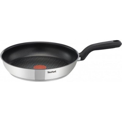 Сковорода Tefal Comfort Max, 26см, покриття Titanium, індукція, Thermo-Spot, нерж. cталь