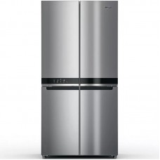 Холодильник Whirlpool багатодверний, 187.4x90.9х69.8, холод.відд.-384л, мороз.відд.-207л, 4дв., А++, NF, інв., дисплей, нерж