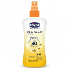 Молочко Chicco cпрей сонцезахисне, 30 SPF, 150 мл (09160.00) Молочко Chicco cпрей сонцезахисне, 30 SPF, 150 мл (09160.00)