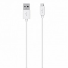 Дата кабель USB 2.0 AM to Micro 5P 2.0m MIXIT White Belkin (F2CU012bt2M-WHT)