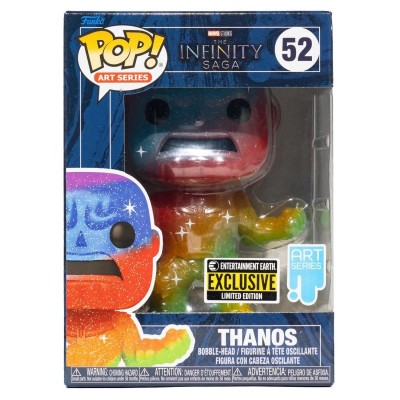 Фігурка Funko POP! Art Series Bobble Marvel Infinity Saga Thanos (RNBW/MT) w/Case (Exc) 58245