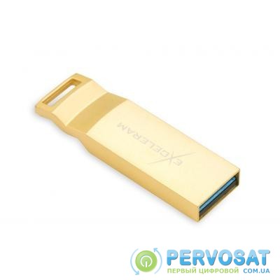 USB флеш накопитель eXceleram 128GB U2 Series	Gold USB 3.1 Gen 1 (EXP2U3U2G128)