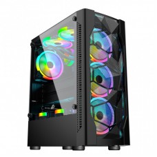 Корпус 1stPlayer D4-4R1-BK Корпус 1stPlayer D4-4R1-BK