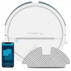 Робот-пилосос  ROWENTA X-plorer Serie 120AI, 2700 ПаВт, h=9,7см, конт пил -0,7л, вода -0,11л, автон. робота до 120хв, НЕРА,миючий фільтр , управлв.через смартфон, білий