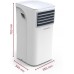 Кондиціонер мобільний Ariston Mobis 8 16м2 on/off 8000BTU 2.6кВт A/- R290 білий