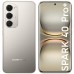 Смартфон TECNO Spark 40 PRO+ (KM7) 6.78" 8/256ГБ, 2SIM, 5200мА•год, Moon Titanium