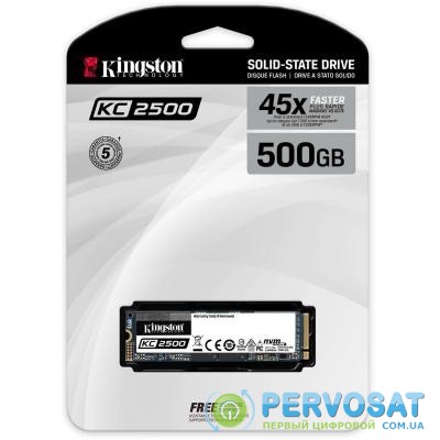 Накопитель SSD M.2 2280 500GB Kingston (SKC2500M8/500G)