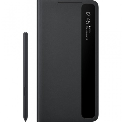 Чохол до моб. телефона Samsung Clear View Cover with S Pen Samsung Galaxy S21 Ultra Black (EF-ZG99PCBEGRU)
