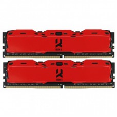 Модуль пам'яті для комп'ютера DDR4 8GB (2x4GB) 3000 MHz Iridium X Red Goodram (IR-XR3000D464L16S/8GDC) Модуль пам'яті для комп'ютера DDR4 8GB (2x4GB) 3000 MHz Iridium X Red Goodram (IR-XR3000D464L16S/8GDC)