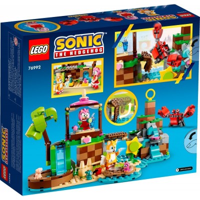 Конструктор LEGO Sonic the Hedgehog Острів Емі для порятунку тварин