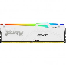 Пам'ять ПК Kingston DDR5 16GB 6000 FURY Beast EXPO Білий