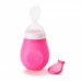 Набор детской посуды Munchkin Ложка для первого прикорма Squeeze Розовая (012398.02)