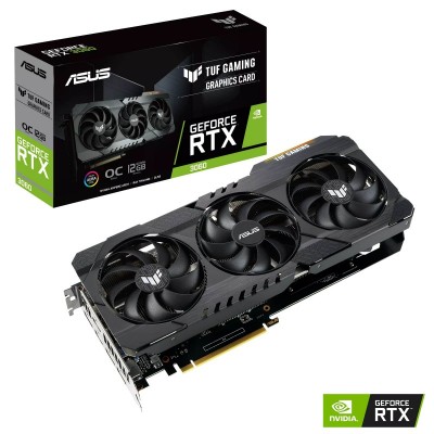 Відеокарта ASUS GeForce RTX 3060 12GB GDDR6 TUF OC TUF-RTX3060-O12G-V2-GAMING