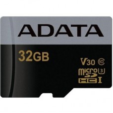 Карта пам'яті ADATA 32GB microSD class 10 UHS-I U3 V30 Premier Pro (AUSDH32GUI3V30G-R) Карта пам'яті ADATA 32GB microSD class 10 UHS-I U3 V30 Premier Pro (AUSDH32GUI3V30G-R)