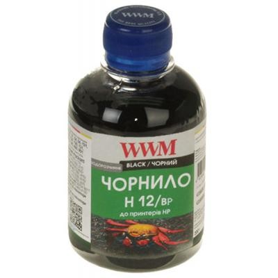 Чернила WWM HP №10/11/12 200г Black 200г pigmented (H12/BP)