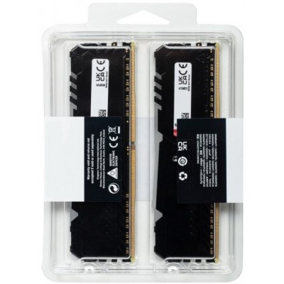 Пам'ять до ПК Kingston DDR4 3600 32GB KIT (16GBx2) Kingston FURY Beast RGB