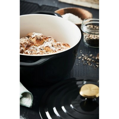 Каструля Tefal Air, з кришкою, 3.1л, алюміній, чорний