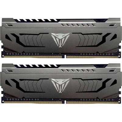 Модуль памяти для компьютера DDR4 16GB (2x8GB) 3200 MHz Viper Steel Patriot (PVS416G320C6K)