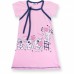 Пижама Matilda и халат с мишками "Love" (7445-98G-pink)