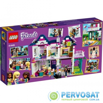 Конструктор LEGO Friends Семейный дом Андреа 802 детали (41449)