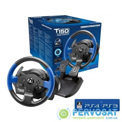 Thrustmaster Руль и педали для PC/PS4 T150 Force Feedback Official Sony licensed