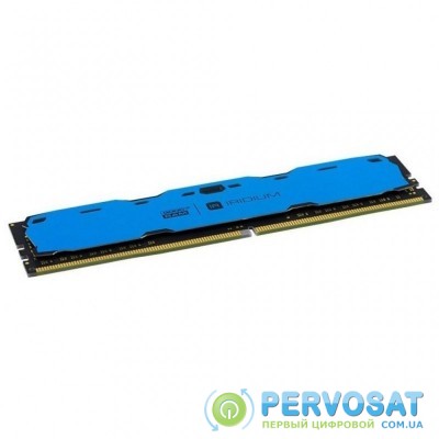 Модуль памяти для компьютера DDR4 16GB 2400 MHz Iridium Blue Goodram (IR-B2400D464L17/16G)