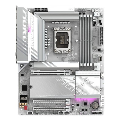 Материнська плата GIGABYTE Z89 AORUS ELITE WF7 ICE s1851 Z890 4xDDR5 M.2 HDMI DP Wi-Fi BT ATX білий