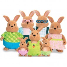 Набір фігурок Li'l Woodzeez Велика Родина Кроликів 7ед. 6492D Набір фігурок Li'l Woodzeez Велика Родина Кроликів 7ед. 6492D