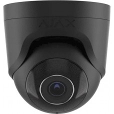 IP-Камера дротова Ajax TurretCam, 8мп, 4мм, Poe, True WDR, IP 65, ІЧ 35м, аудіо, кут огляду 75°до 85°, купольна, чорна IP-Камера дротова Ajax TurretCam, 8мп, 4мм, Poe, True WDR, IP 65, ІЧ 35м, аудіо, кут огляду 75°до 85°, купольна, чорна