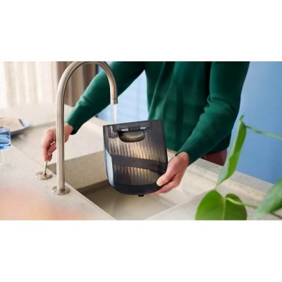 Прасувальна система PHILIPS All-In-One 8500, 2200Вт, 1200мл, паровий удар -300гр, верт. відпарювання, керам. підошва, сірий