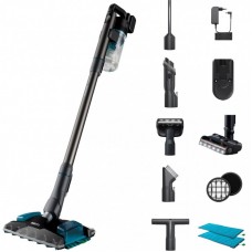 Пилосос Philips безпровідний Aqua Plus, вологе прибирання, конт пил -0.6л, автон. робота до 30хв, вага-1.7кг, НЕРА, турборежим, синій Пилосос Philips безпровідний Aqua Plus, вологе прибирання, конт пил -0.6л, автон. робота до 30хв, вага-1.7кг, НЕРА, турборежим, синій