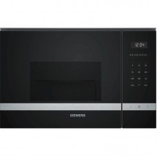 Мікрохвильова піч Siemens вбудована, 25л, електр. керув., 900Вт, гриль, дисплей, нержавіюча сталь
