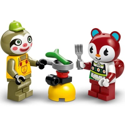 Конструктор LEGO Animal Crossing Садова крамниця і караван, що належать Leif