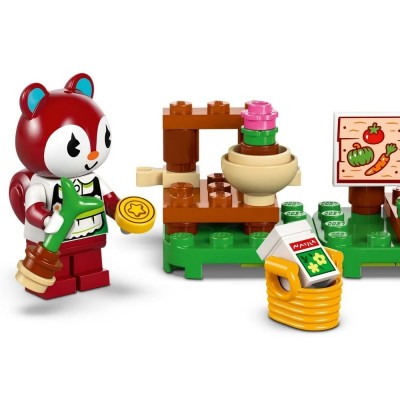 Конструктор LEGO Animal Crossing Садова крамниця і караван, що належать Leif