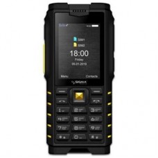 Мобільний телефон Sigma X-treme DZ68 Black Yellow (4827798466322)