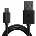 Зарядное устройство Florence 2USB 2A + microUSB cable black (FL-1021-KM)