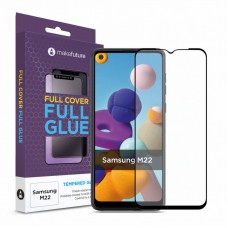 Скло захисне MakeFuture Samsung M22 Full Cover Full Glue (MGF-SM22) Скло захисне MakeFuture Samsung M22 Full Cover Full Glue (MGF-SM22)
