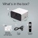 Проєктор Epson EF-21W FHD, 1000 lm, LASER, 1, Google TV, Diamond White