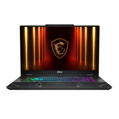 Ноутбук MSI Cyborg 17 B2RWEKG-072XUA 17.3" FHD, Intel 7-240H, 16GB, F1TB, NVD5050-8, DOS, Напівпрозорий чорний