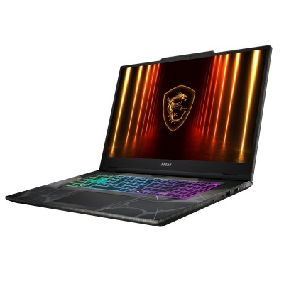 Ноутбук MSI Cyborg 17 B2RWEKG-072XUA 17.3" FHD, Intel 7-240H, 16GB, F1TB, NVD5050-8, DOS, Напівпрозорий чорний