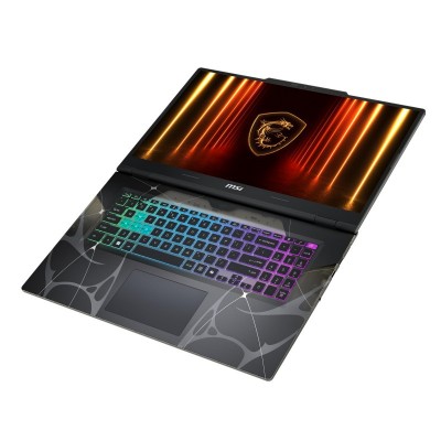 Ноутбук MSI Cyborg 17 B2RWEKG-072XUA 17.3" FHD, Intel 7-240H, 16GB, F1TB, NVD5050-8, DOS, Напівпрозорий чорний
