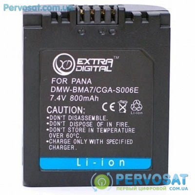 Аккумулятор к фото/видео EXTRADIGITAL Panasonic S006E (BDP2577)
