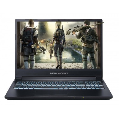 Ноутбук Dream Machines G1660Ti-15 15.6FHD IPS AG/Intel i5-10300H/16/1024F/NVD1660Ti-6/DOS